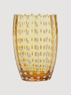 Handgemaakte glazen tumblers Perle, 2-delig