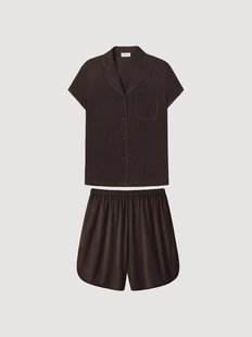 Zijden jersey damespyjama Shiela