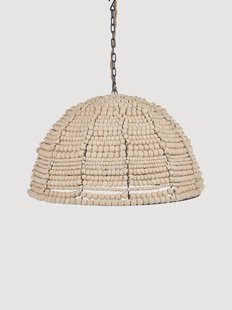 Handgemaakte hanglamp Dome van suarhout