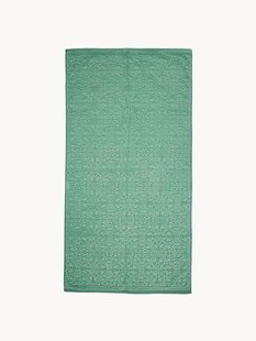 Jacquard katoenen terry douchehanddoek Tile de Pip