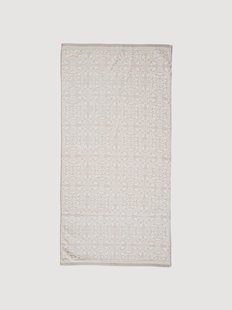 Katoenen terry douchehanddoek Tile de Pip