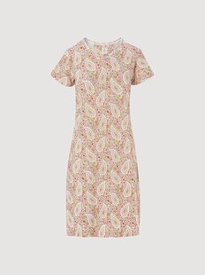 Dames kort nachtjapon Djoy Kairi Bloom van viscose