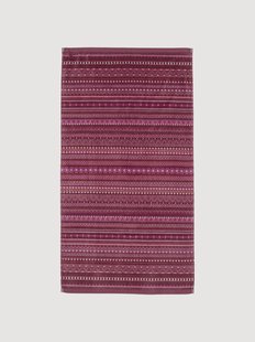 Handdoek Geometric Print van velours en terrykatoen