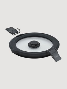 Ronde vacu&uuml;m deksel Flexx 2Go met clips