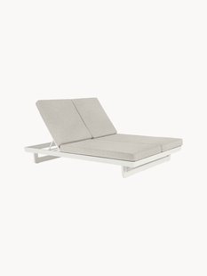 Dubbele zonnebed Infinity met wielen