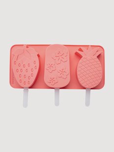 IJsjesvormen Fruits van silicone, 3-delig