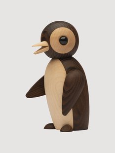 Handgemaakt decoratief object Frost van essenhout