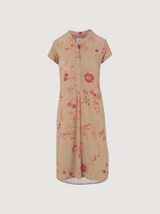 Korte mouw nachthemd Dalia Marigold van viscose