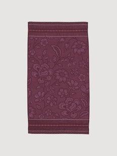 Katoenen terry handdoek Jasmin Jacquard