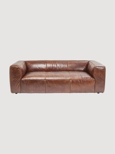 Leren bank Cubetto (3-zits)