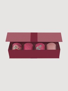 Koffiekopjes Oriental Flower, 4-delig