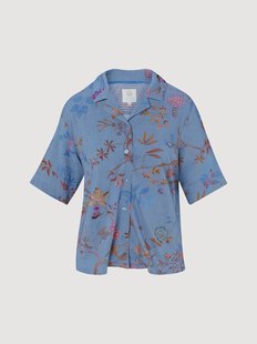 Dames pyjamahemd Flora Bodhi Flowers van viscose