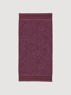 Jacquard katoenen terry douchehanddoek Jasmin