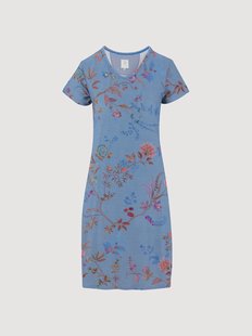 Dames kort nachtjapon Djoy Bodhi Flowers van viscose