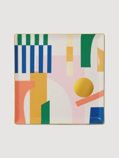 Handgemaakt decoratief dienblad Emporio