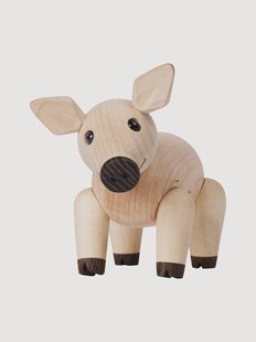 Handgemaakt decoratief object Penny van essenhout