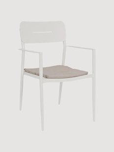 Tuin eetstoelen Nebula met armleuning, 4-delig