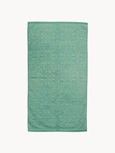 Jacquard katoenen handdoek Tile de Pip