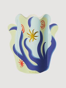 Handgemaakte decoratieve vaas Amalfi Mini van papier, H 17 cm