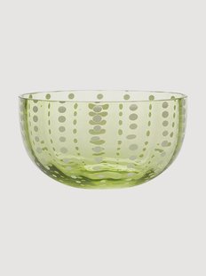 Handgemaakte kleine glazen schalen Perle, 6-delig