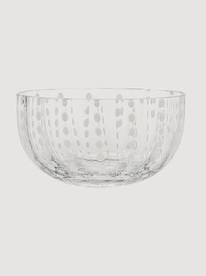Handgemaakte kleine glazen schalen Perle, 6-delig