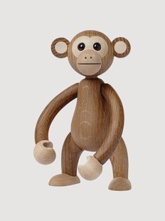Handgemaakt decoratief object Mojo van esdoornhout