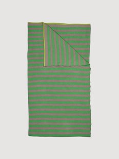 Katoenen plaid Bonsoir Stripe