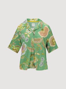 Dames pyjama T-shirt met korte mouwen Flora Matata van viscose