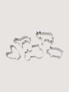 Koekjesvormen Farm Animal, 5 stuks