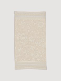 Katoenen terry handdoek Jasmin Jacquard