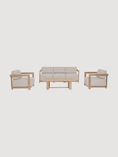 Tuin loungeset Theseus, 4-delig
