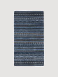 Handdoek Geometric Print van velours en terrykatoen
