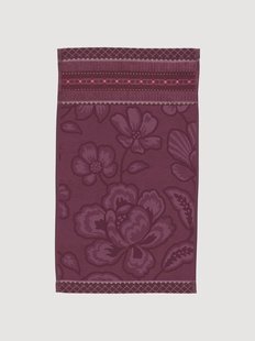 Katoenen terry gastendoek Jasmin Jacquard