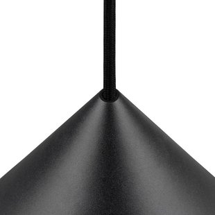 Magico 38 hanglamp matzwart - SLV - Woonkamer - Modern - Aluminium - Met lampenkap