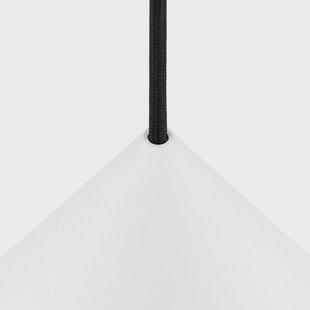 Magico 38 hanglamp, mat wit - SLV - Woonkamer - Modern - Aluminium - Met lampenkap