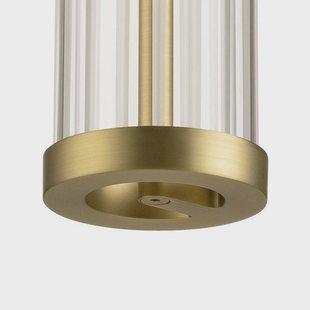 Quimera hanglamp 2700/3000K geborsteld messing - SLV - Woonkamer - Aluminium - 1 lamp