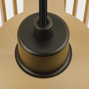 Wud hanglamp Cylindrical Matt Natural - SLV - Woonkamer - Hout - 1 lamp