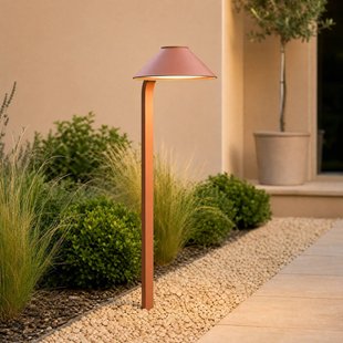 Capelo LED grondspies lamp, aardekleurig, hoogte 78 cm, IP65 - Lindby - Modern - Aluminium - 1 lamp