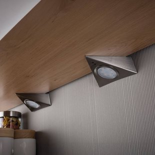 Paulmann LED meubelverlichting Driehoek, ijzer, sensor, set van 3