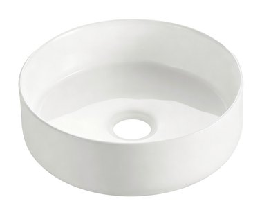 Waskom Wiesbaden Colosso Rond 36x12cm Keramiek Glans Wit