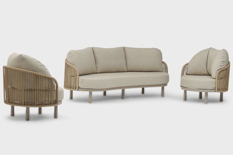 Coco Amici stoel-bank loungeset 3-delig