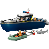 LEGO City Achtervolging met Politieboot 60456