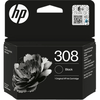 HP 308 Cartridge Zwart