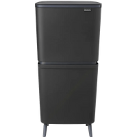 Brabantia SortUp Recycle Hi afvalemmer 25+10+10L Grijs
