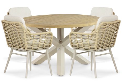 Coco Antoni/Rockville 120 cm dining tuinset 5-delig