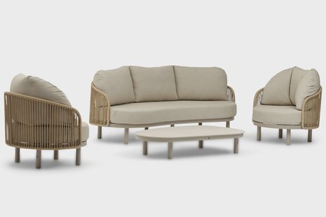 Coco Amici stoel-bank loungeset 4-delig