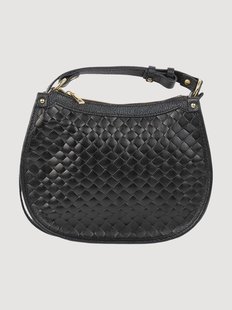 Leren handtas Leana