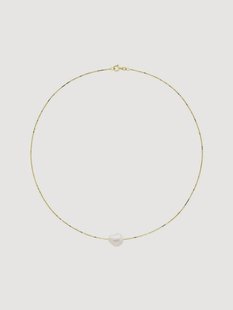 Geelgouden ketting Jenny met parel