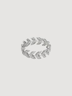 Witgouden ring H&eacute;ritage, met diamanten