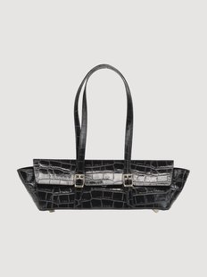 Handtas Briana Croco van kalfsleer